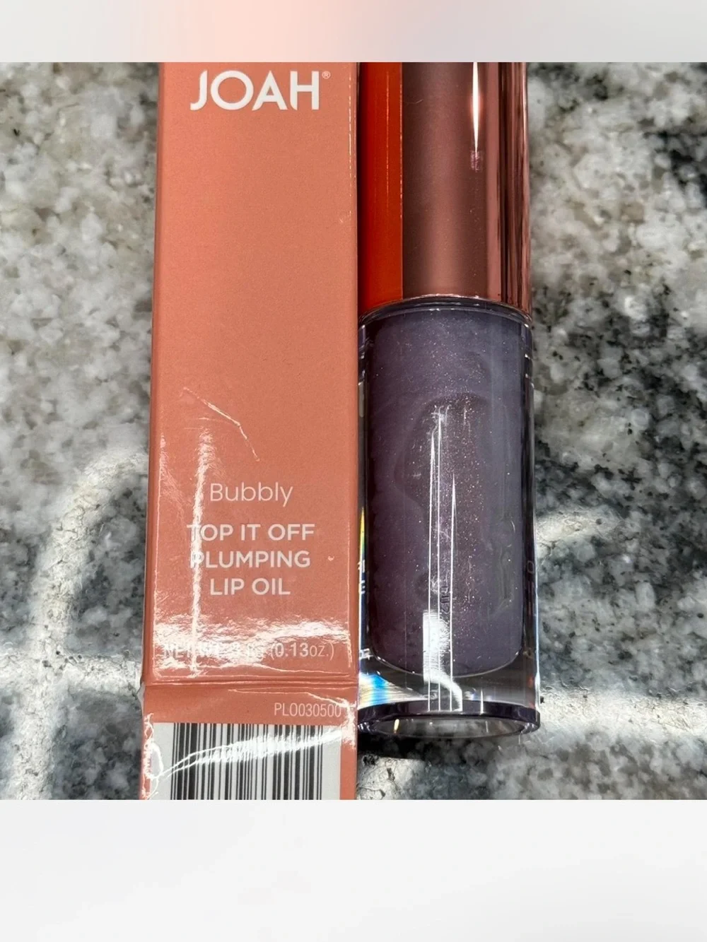 J.O.A. Top It Off Lip Plumping Oil — Lavender Pink Shine